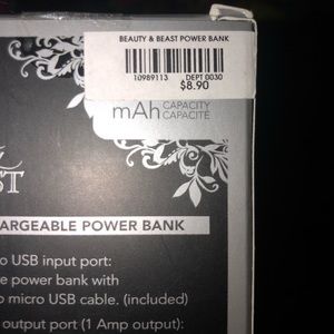 Disney’s Beauty and the Beast Power Bank